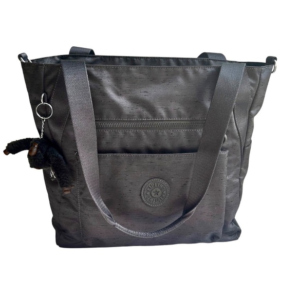 Kipling Multi-Pocket Shoulder Tote ATHENA the Gorilla! - Picture 2 of 16